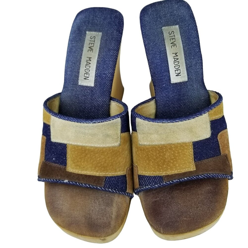 Bratz Vintage Steve Madden Patch Work Platform We… - image 2